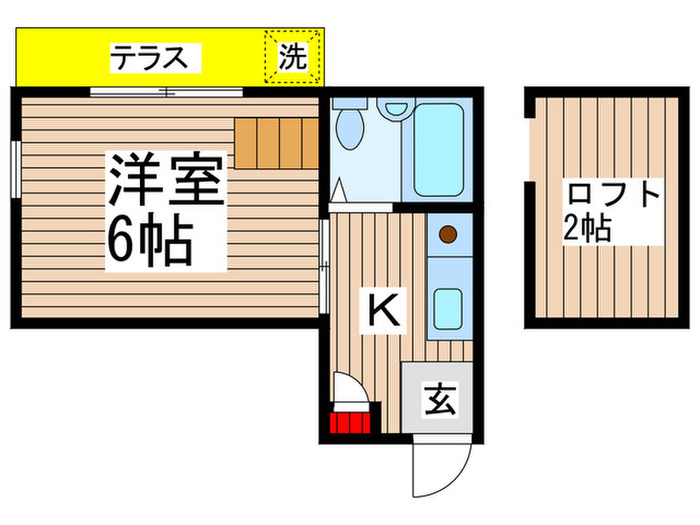 ララ津田沼第二の間取り写真