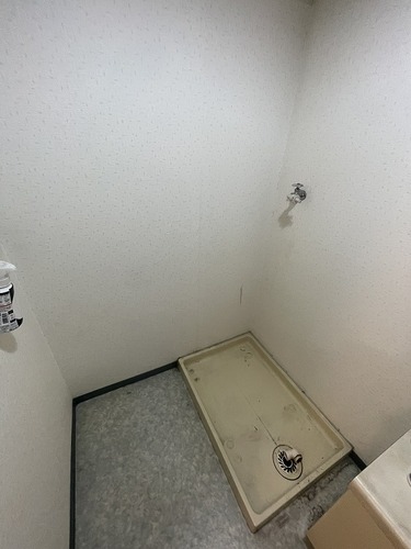 洗面設備　室内洗濯機置場　※内装前