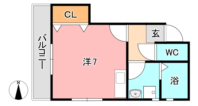 SHK清心町の間取り写真