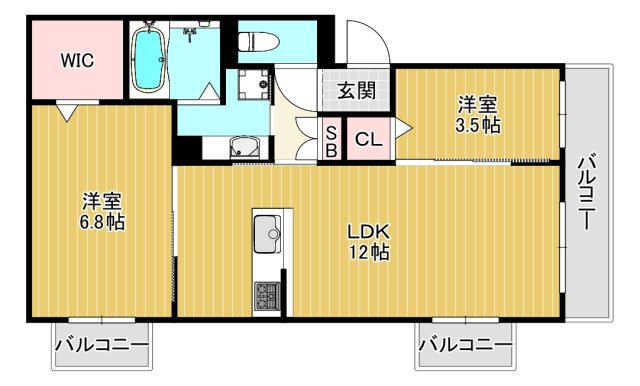 PROSPERITAの間取り写真