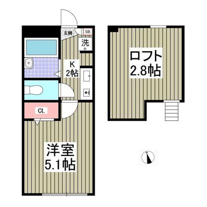 サンシャイン11の間取り写真