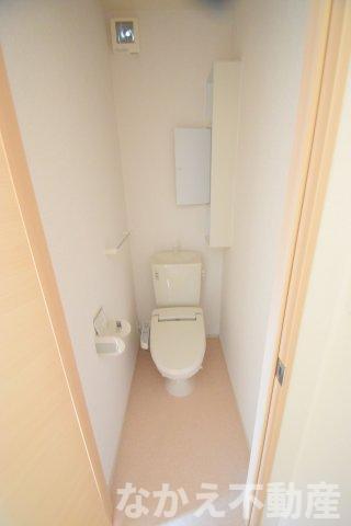 ＪＲ牟岐線 中田駅 徒歩20分 2階建 築14年のトイレ写真