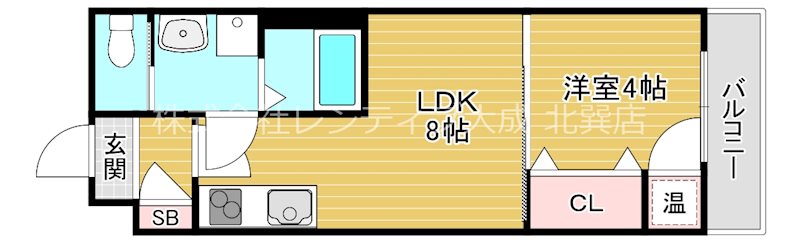 F maison verdeの間取り写真