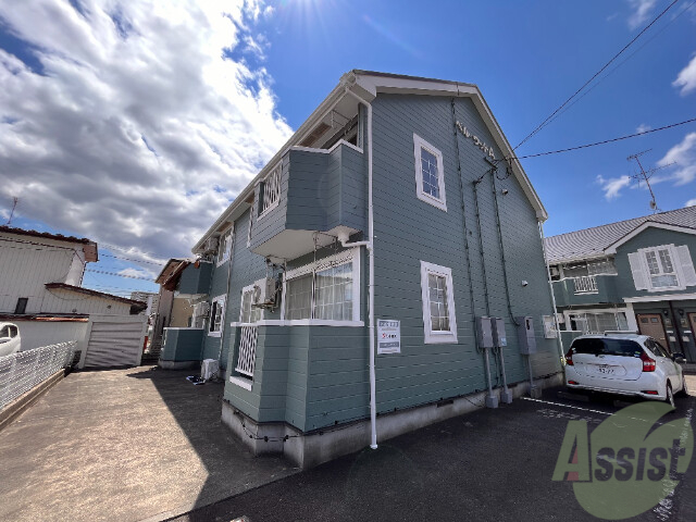 建物外観　岩沼市中央「ベルウッドＡ」
