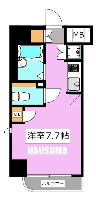 シンシア千駄木の間取り写真