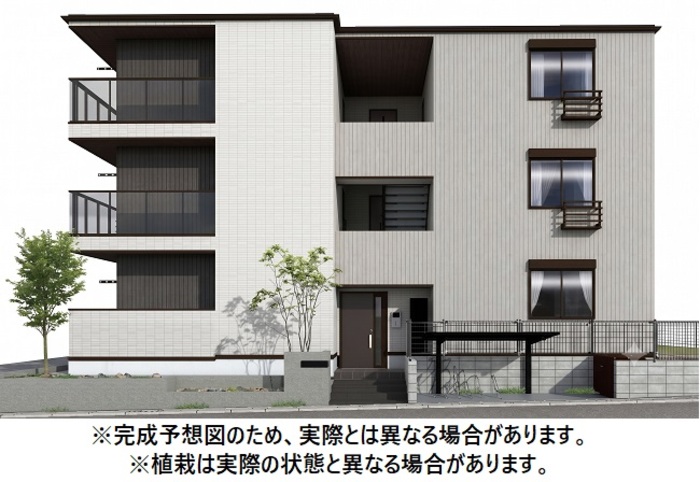 建物外観　外観パース