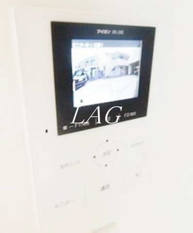 セキュリティ　モニター付きインターホンです。