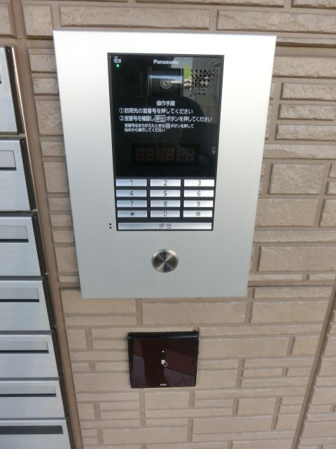 セキュリティ　オートロック付きの物件です。