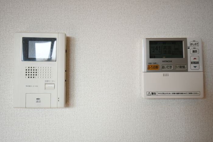 セキュリティ　モニタ付インターホンです。