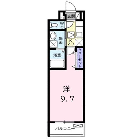 ＪＲ山陽本線 東福山駅 徒歩9分 3階建 築3年の間取り写真