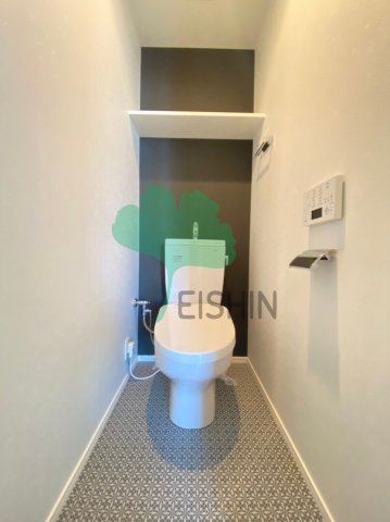 トイレ　清潔感のあるトイレです。