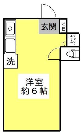 田島ハイツの間取り写真