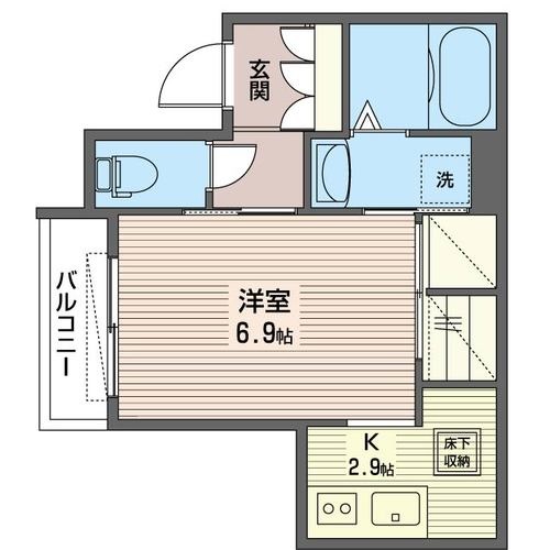レフィアント武蔵小山の間取り写真