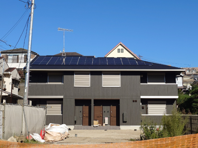 建物外観　ハイグレードアパート