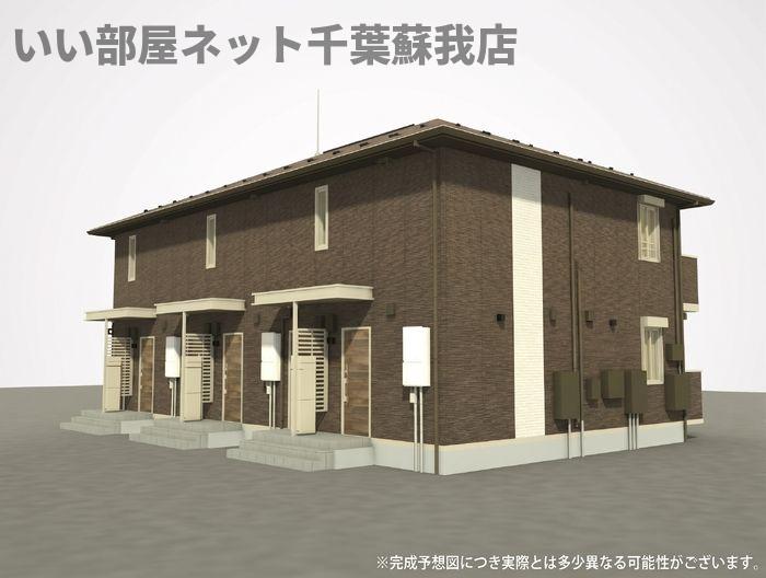 建物外観　先行申込受付中！完成が楽しみですね！