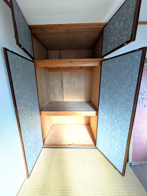 収納　※クリーニング前参考写真