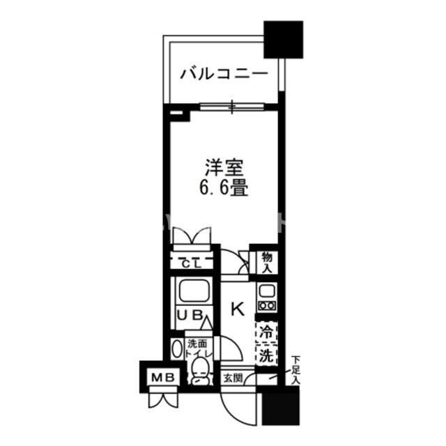 レジディア錦糸町の間取り写真
