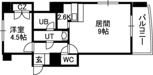 Ｆｌａｔ　Ｃａｒｒｅｒａの間取り