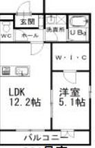 ユーシャイン和多田の間取り