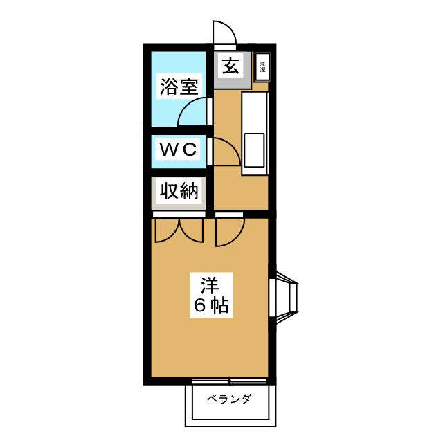 ハイツＹ南行徳の間取り