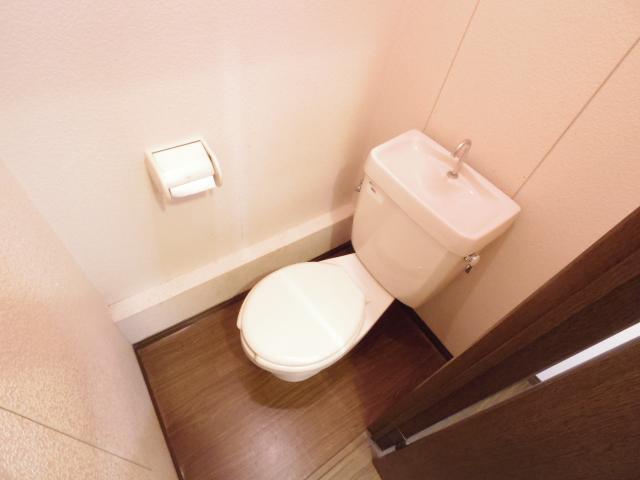 【大和高田市中三倉堂のアパートのトイレ】