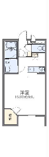 レオパレスルヴェーデュソレーユの間取り