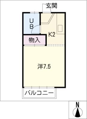 メゾンド池田の間取り