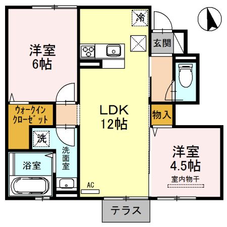 グランシャリオ城山台の間取り