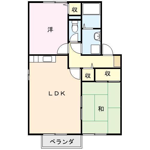 ファミール山路A_間取り_0