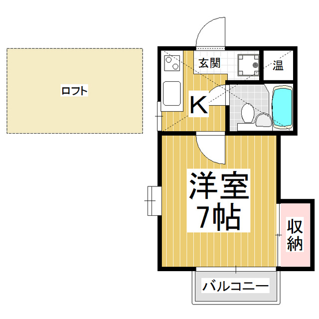 ＩＮＡ壱番館の間取り