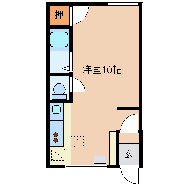 オリス網走の間取り