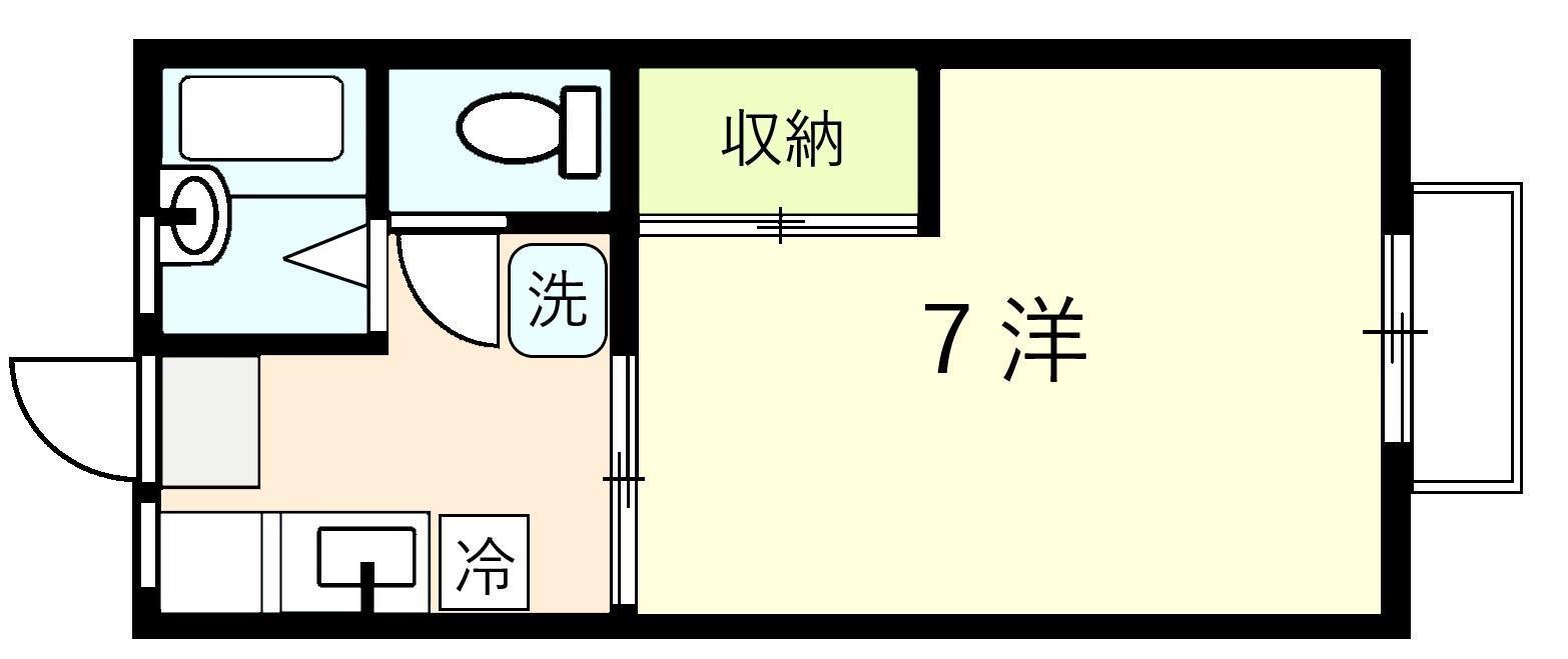 ファミール弘の間取り