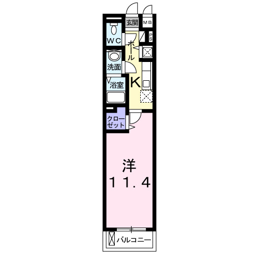 サンエアリー二番館の間取り