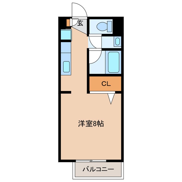 エクセルハイムBの間取り