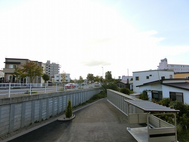 【函館市昭和のマンションの眺望】