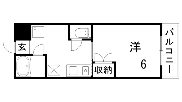 ハビテ八本松の間取り