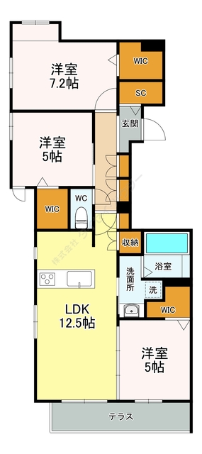 cortesiaの間取り