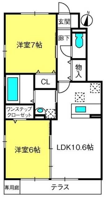 フューチャーブライトの間取り