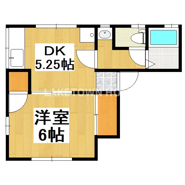 ゆう＆コノムハイツの間取り