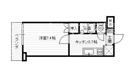 トレンティーノの間取り