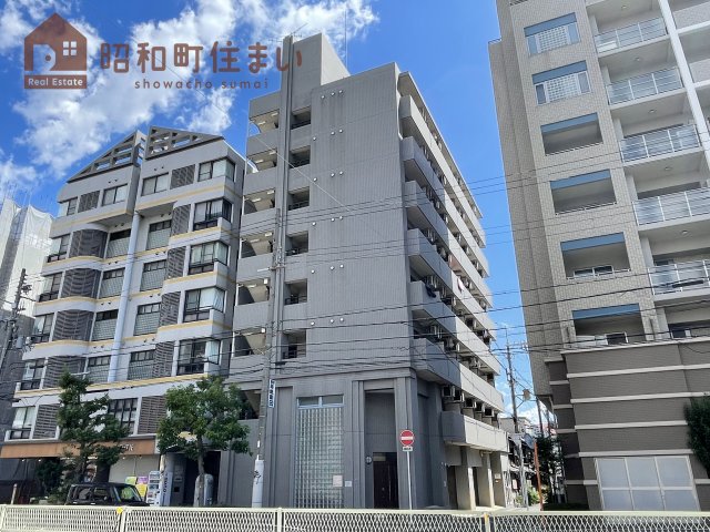 【大阪市阿倍野区阪南町のマンションの建物外観】