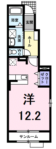 カーサＴＨ・Iの間取り