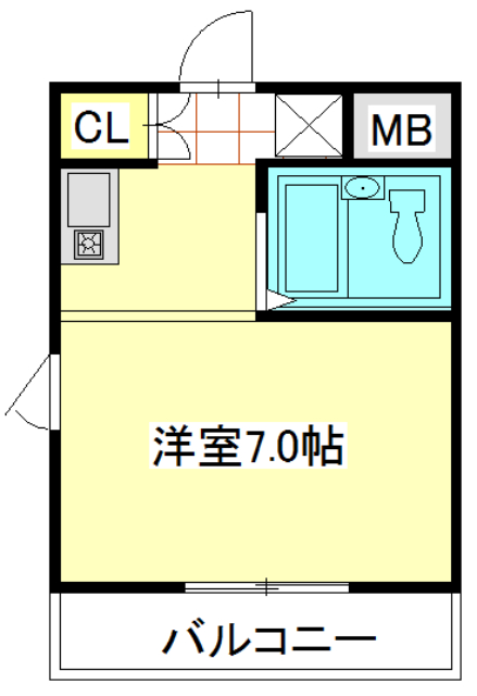 原スイートハウスの間取り