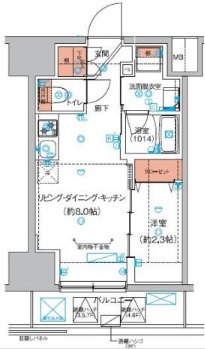 (仮称)巣鴨山手インサイドレジデンスの間取り