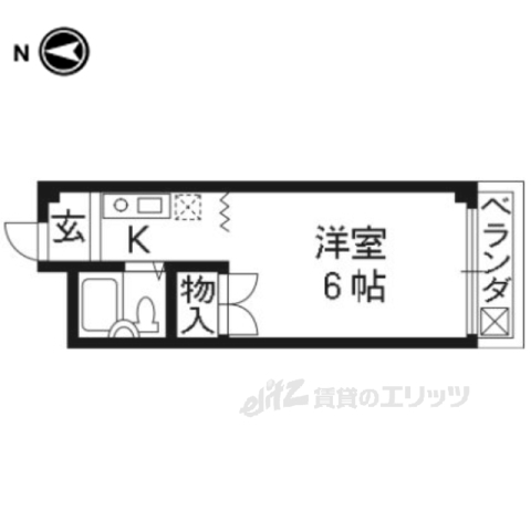 グレース嵯峨の間取り