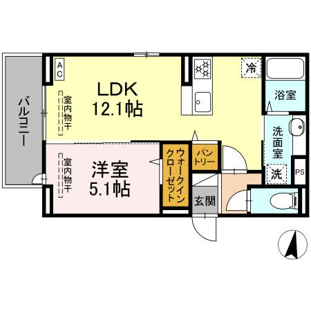 【ベル・ポストの間取り】