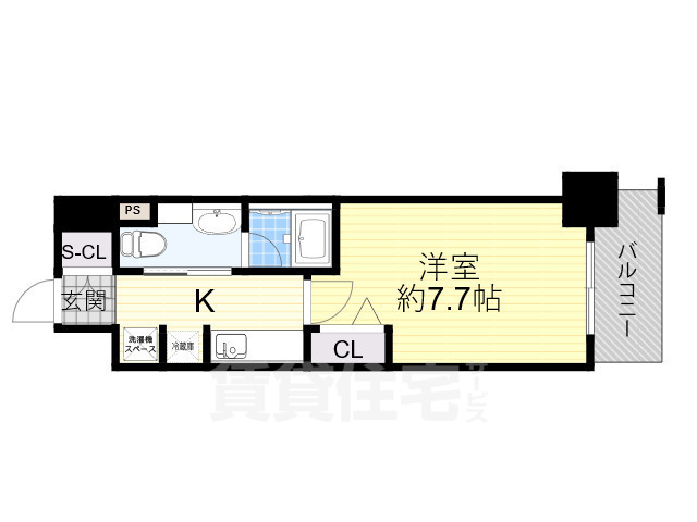 URBANLINK森小路駅前の間取り