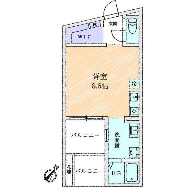 シーンプラス小田急相模原ＥＡＳＴの間取り