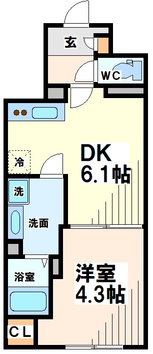 エルファーロ善福寺の間取り