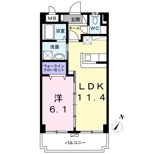 グレイスフル宮里の間取り